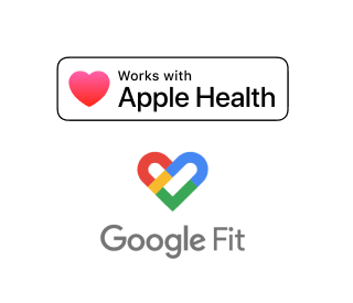 Connect to Apple Health or Google Fit and sync your activities.